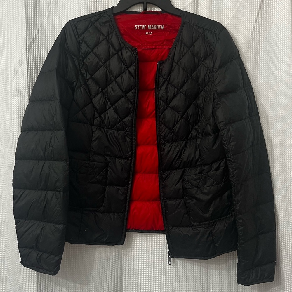 Steve Madden thin puffer jacket